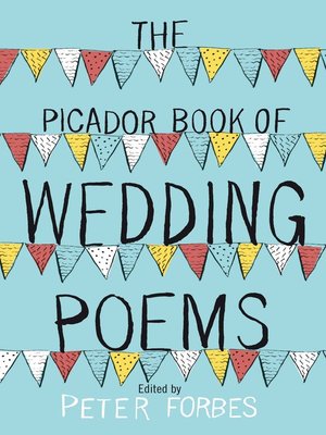 cover image of The Picador Book of Wedding Poems